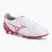 Football boots Mizuno Morelia Neo IV Pro FG white/fuchsia purple/fuchsia purple
