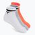 Socks Mizuno Training With Line white/cloudspace/lava orange
