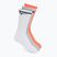 Socks Mizuno Training With Line white/cloudspace/lava orange