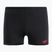 Men's Speedo Tech Panel Aquashort swim boxers black and red 8-00303514539