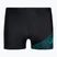 Men's Speedo Medley Logo Aquashort swim boxers black and blue 8-1135406870