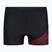 Men's Speedo Medley Logo Aquashort swim boxers black and red 8-1135406871