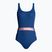 Speedo Belted Deep U-Back women's one-piece swimsuit navy blue 8-00307415498