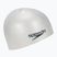 Speedo Plain Moulded Silicone silver swimming cap 8-7098414572