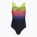 Children's one-piece swimsuit Speedo Digital Placement Powerback black/pink