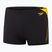 Men's Speedo Hyper Boom Splice black/lemon drizzle swim boxers