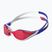 Speedo Fastskin Pure Focus Mirror swimming goggles flame red/true cobalt/white/shadow