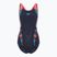 Women's one-piece swimsuit Speedo Placement Laneback zoom boom placement/true navy