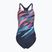 Speedo women's one-piece swimsuit Digital Placement Medalist zoom boom/true navy