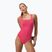 Ladies' one-piece swimsuit Speedo Flex Band with Swim Bra raspbery fill/vermilion/punch