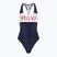 Speedo Colourblock Racerback women's one-piece swimsuit peacoat