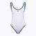 Speedo Solid Bound Scoop white women's one-piece swimsuit