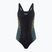 Speedo Placement Muscleback hyper yellow one-piece swimsuit