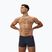 Men's swim boxers Speedo Hyper Boom Splice grey lead/neon coral