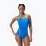 Women's one-piece swimsuit Speedo Placement Laneback lagoon blue