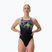One-piece swimsuit Speedo Placement Printed Powerback static volta/anthracite