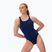 Women's one-piece swimsuit Speedo FL Solid Leaderback team navy