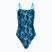 Women's one-piece swimsuit Speedo Printed Web Back canyon ombre/black