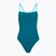 Women's one-piece swimsuit Speedo Solid Tri peacock