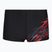 Boys' swim boxers Speedo Medley Logo Aquashort Anthracite/Hrr