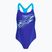 Children's one-piece swimsuit Speedo Medley Logo Medalist sapphire/mayan blue