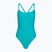 Women's one-piece swimsuit Speedo Solid Racerback peacock teal/peacoat