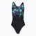 Ladies' one-piece swimsuit Speedo FL Placement Printed Powerback firework burst/black