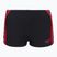 Swim boxers Speedo Hyperboom Splice Aquashort anthracite/high risk red