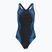 Ladies' one-piece swimsuit Speedo Print Medalist anthracite