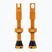 Peaty's X Chris King MK2 Presta Tubeless Valves Set 42 mm mango
