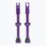 Peaty's X Chris King MK2 Presta Tubeless Valves Set 60 mm violet