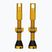 Peaty's X Chris King MK2 Presta Tubeless Valves Set 42 mm gold