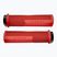 Peaty's Monarch Mushroom Thick red handlebar grips