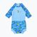 UPF 50+ children's jumpsuit Splash About Happy Nappy blue HNSSCSL