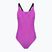 Women's one-piece swimsuit Nike Logo Tape Fastback fuchsia dream