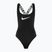 Women's one-piece swimsuit Nike Logo Tape black