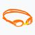 Nike Lil Swoosh Junior safety orange swimming goggles