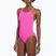 Women's one-piece swimsuit Nike Hydrastrong Solid Fastback fire pink
