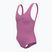 Children's Nike Multi Logo U-Back one-piece swimsuit playful pink