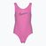 Children's Nike Multi Logo U-Back one-piece swimsuit playful pink