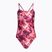 Nike Hydrastrong Cutout pink foam women's one-piece swimsuit