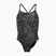 Nike Hydrastrong Charms Multi Print Lace Up Back black children's one-piece swimsuit