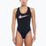 Women's one-piece swimsuit Nike Multi Logo Crossback black