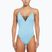 Nike Sneakerkini 2.0 Croccback women's one-piece swimsuit aquarius blue/scuba blue