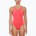 Women's one-piece swimsuit Nike Hydrastrong Solid Fastback hot punch