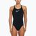 Women's one-piece swimsuit Nike Hydrastrong 3D Swoosh Fastback black