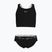 Children's two-piece swimsuit Nike Logo Tape Crossback Midkini black