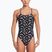 Women's one-piece swimsuit Nike Hydrastrong Cutout jet black