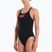 Women's one-piece swimsuit Nike Hydrastrong Logo Graphic Fastback black
