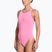 Ladies' one-piece swimsuit Nike Hydrastrong Solid pink glow